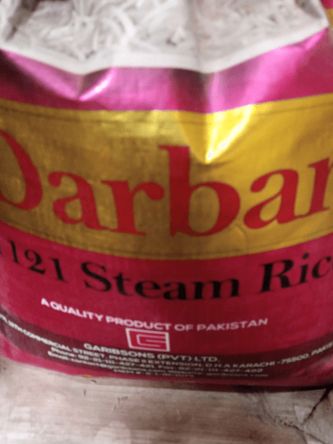 Steam rice 1121